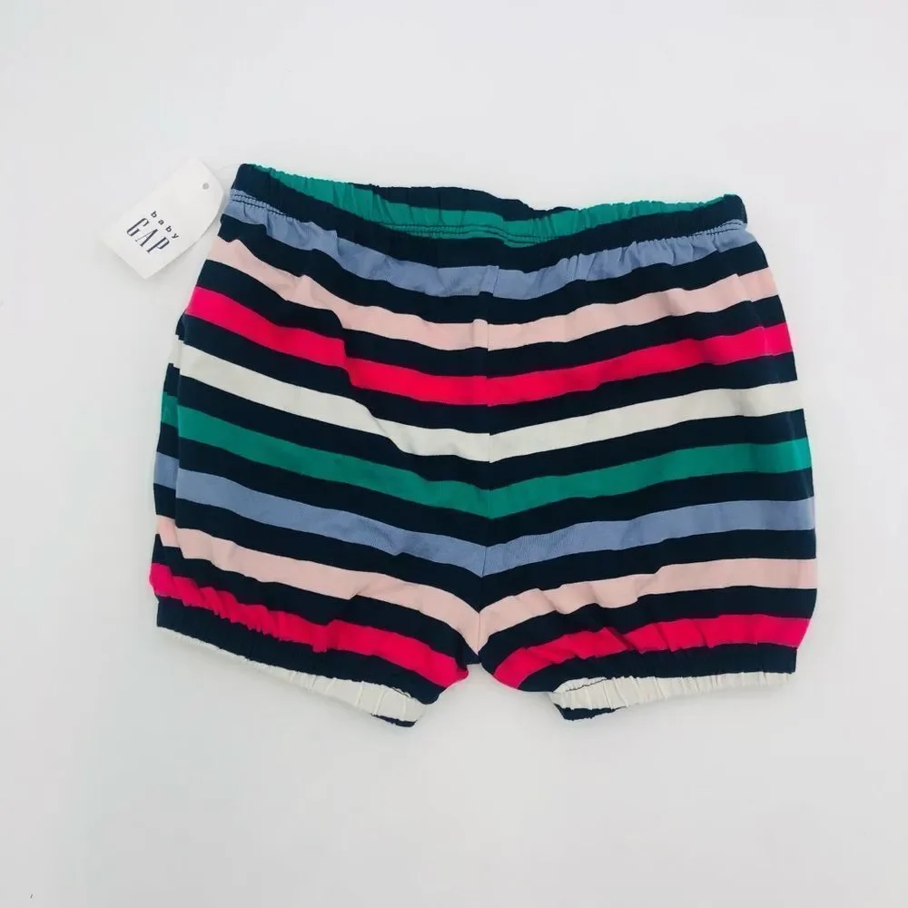 Brand New‎ Baby Girl Gap Multicolored Shorts For Toddler 4 Years 36 to 40 lbs